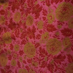 BOLIS Vintage Italy Old World Creations Double Sided Coverlet Blanket